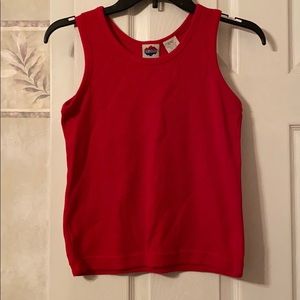 New Legends Kids Red Tank Top - Girls Size XL (16)     summer clothes tops tanks